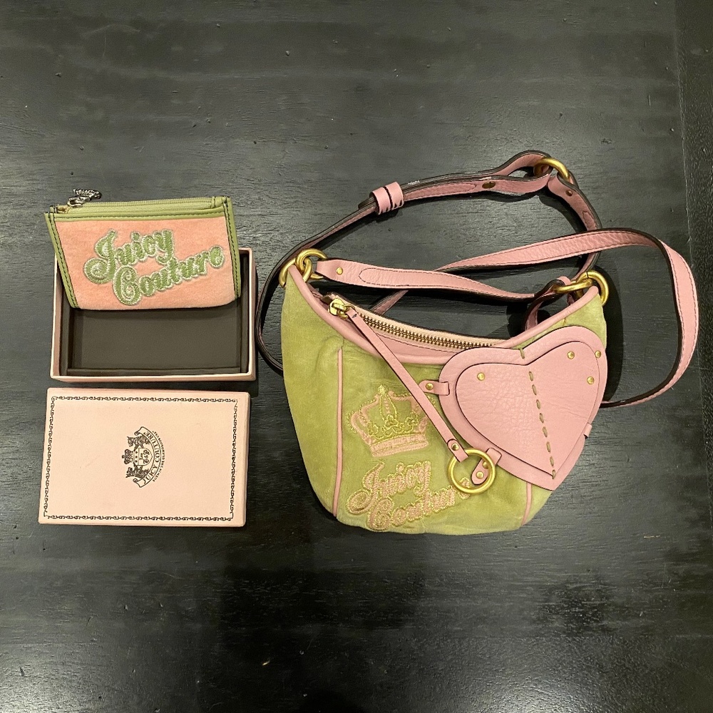 Juicy Couture Cross Body & Change Purse